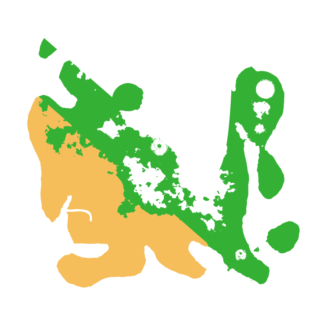 Biome Rust Map: Procedural Map, Size: 3000, Seed: 8432