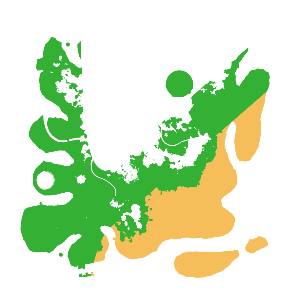 Biome Rust Map: Procedural Map, Size: 3000, Seed: 1472392469