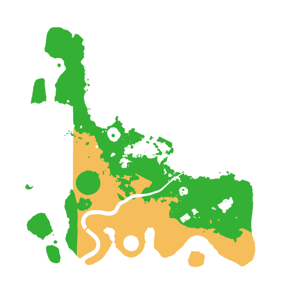 Biome Rust Map: Procedural Map, Size: 3300, Seed: 902642541