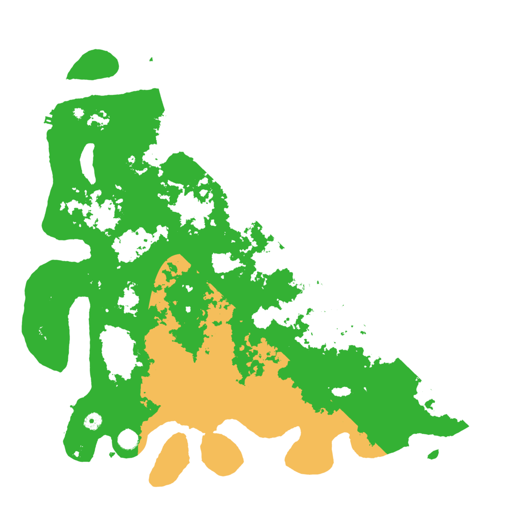 Biome Rust Map: Procedural Map, Size: 4500, Seed: 97979577