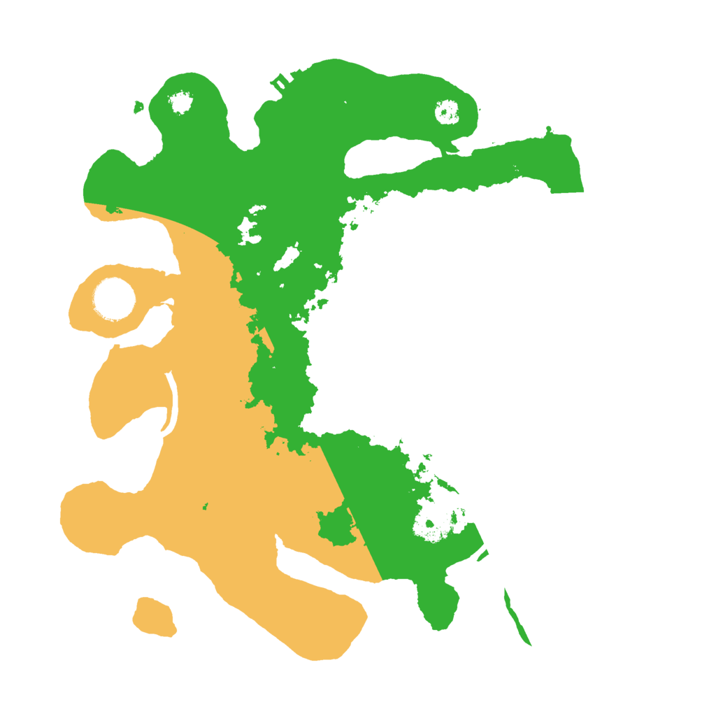 Biome Rust Map: Procedural Map, Size: 3000, Seed: 21544