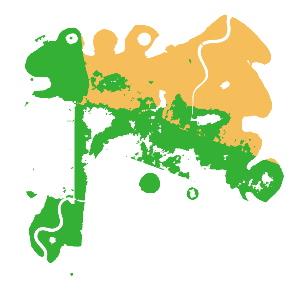 Biome Rust Map: Procedural Map, Size: 4000, Seed: 19700702