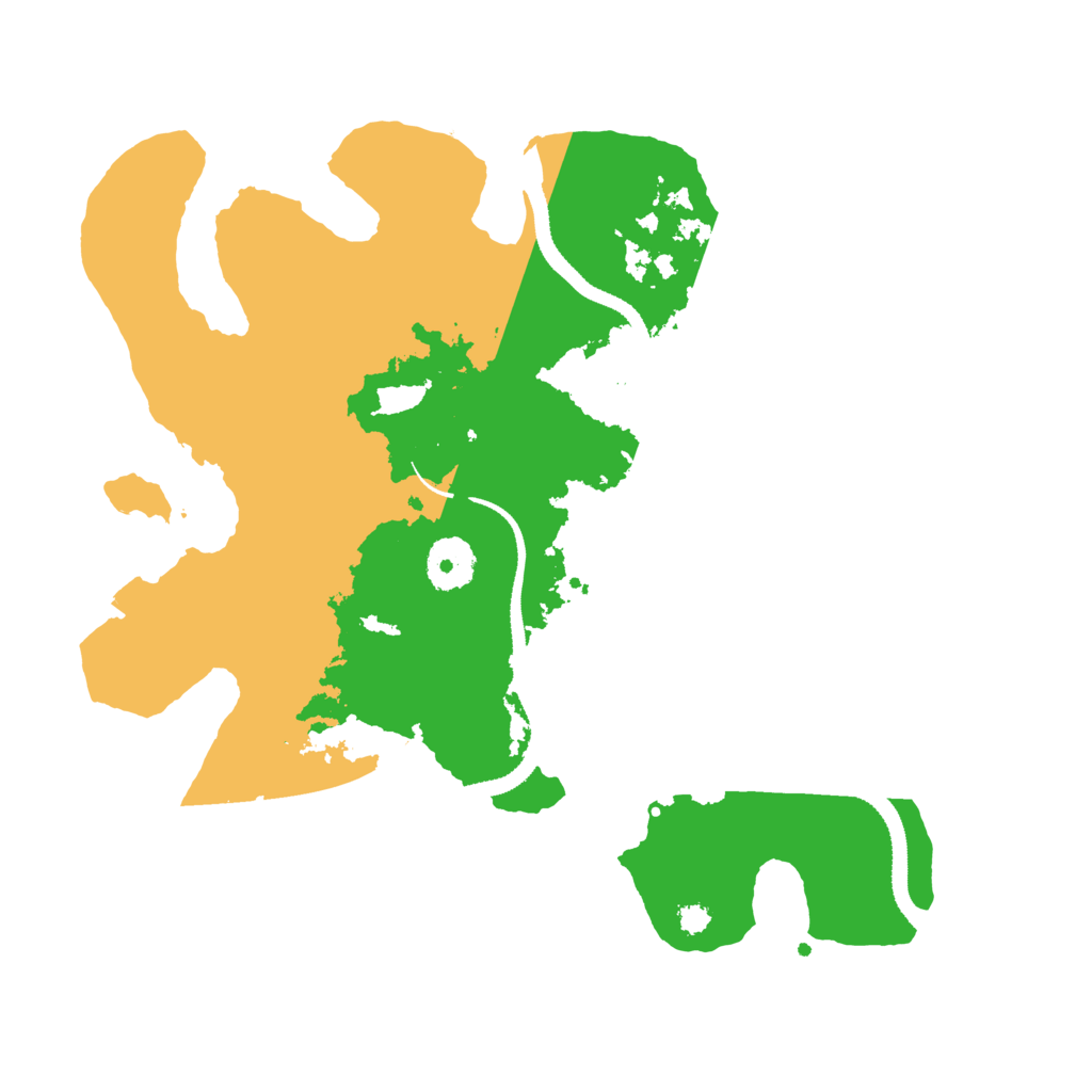 Biome Rust Map: Procedural Map, Size: 3250, Seed: 123123