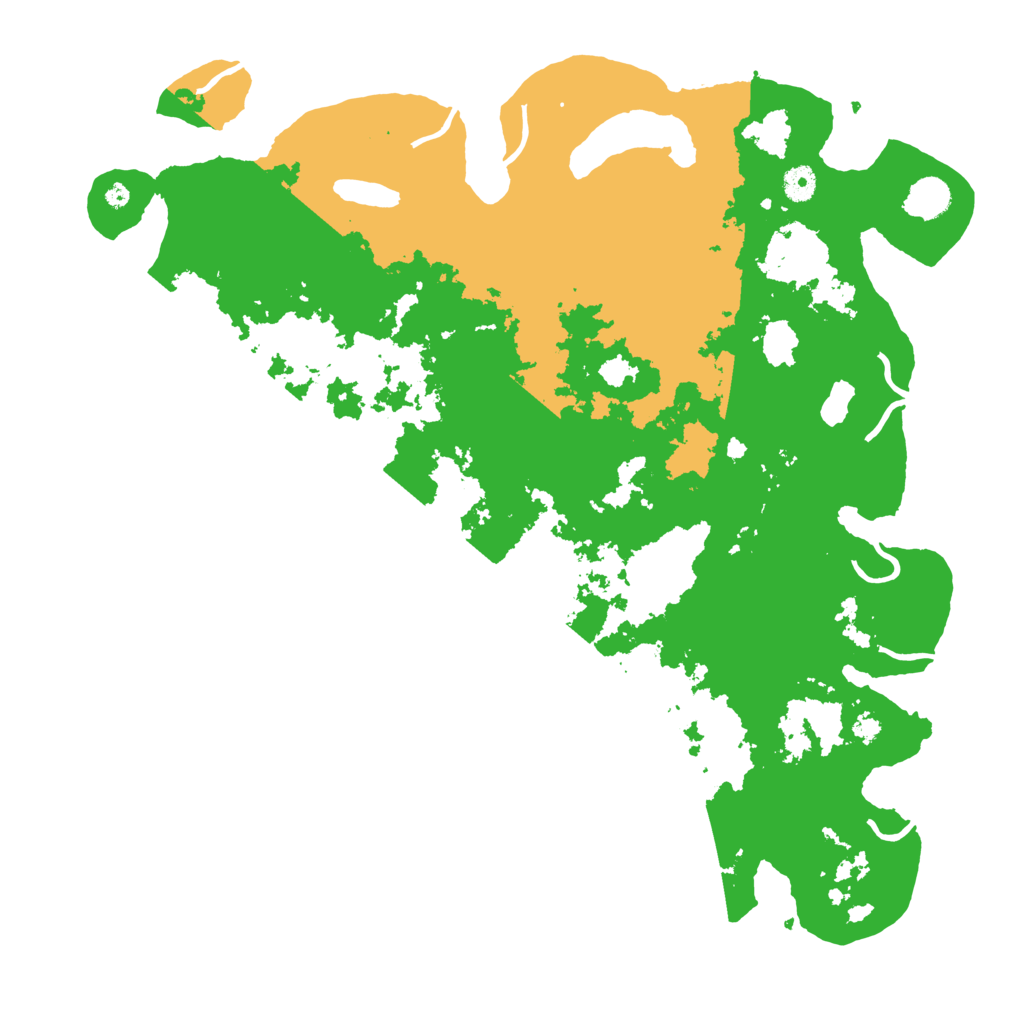 Biome Rust Map: Procedural Map, Size: 4500, Seed: 1067782138