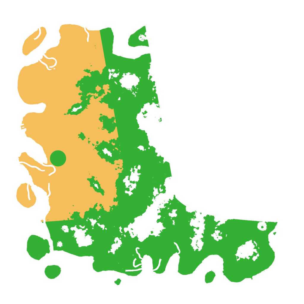 Biome Rust Map: Procedural Map, Size: 5000, Seed: 989572376