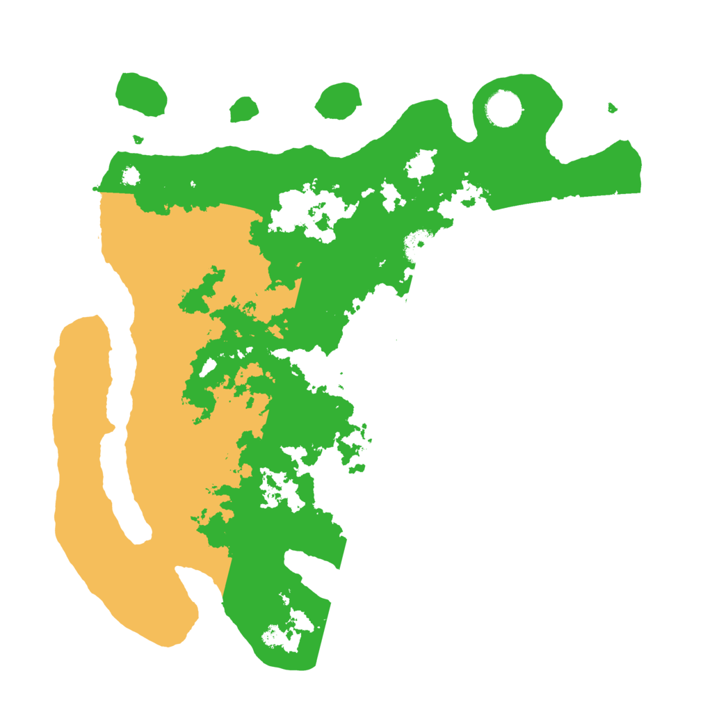 Biome Rust Map: Procedural Map, Size: 3500, Seed: 365651433