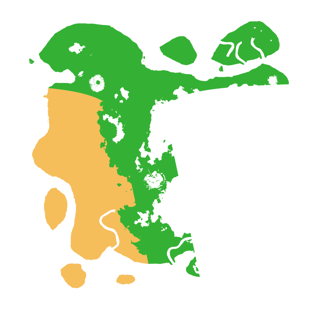 Biome Rust Map: Procedural Map, Size: 3000, Seed: 805202317