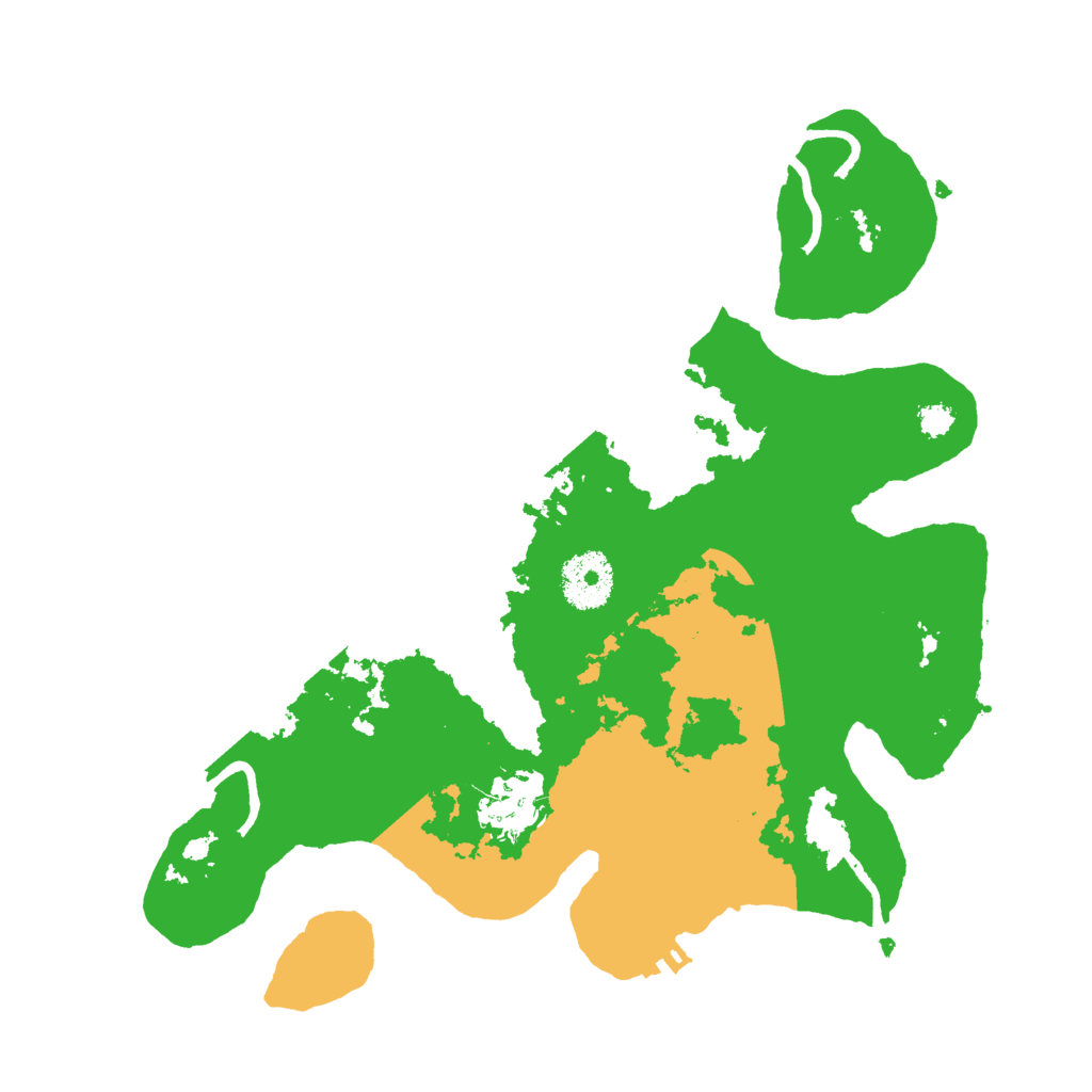 Biome Rust Map: Procedural Map, Size: 3000, Seed: 1353468316