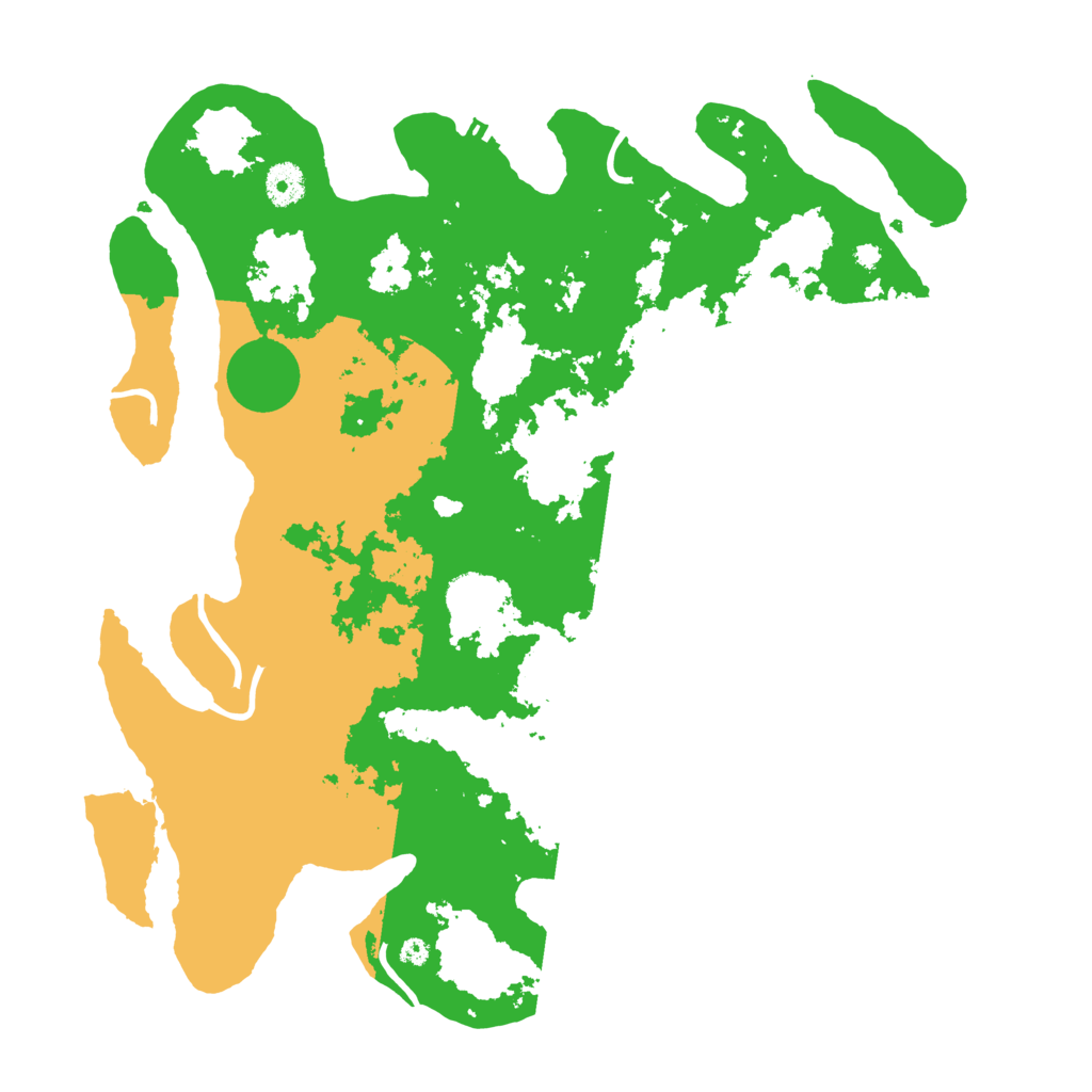 Biome Rust Map: Procedural Map, Size: 3950, Seed: 1474760009