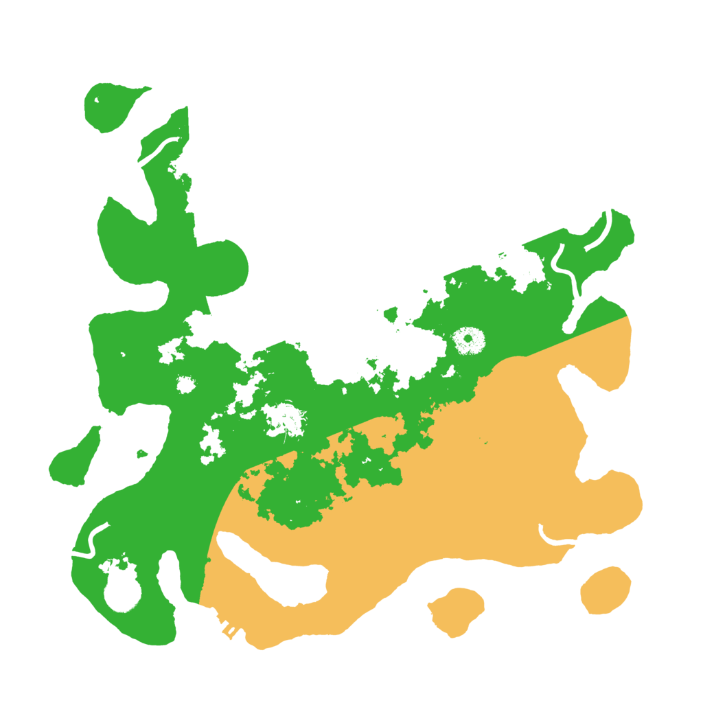 Biome Rust Map: Procedural Map, Size: 3500, Seed: 1635755859