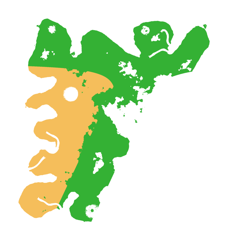 Biome Rust Map: Procedural Map, Size: 3000, Seed: 1036079302