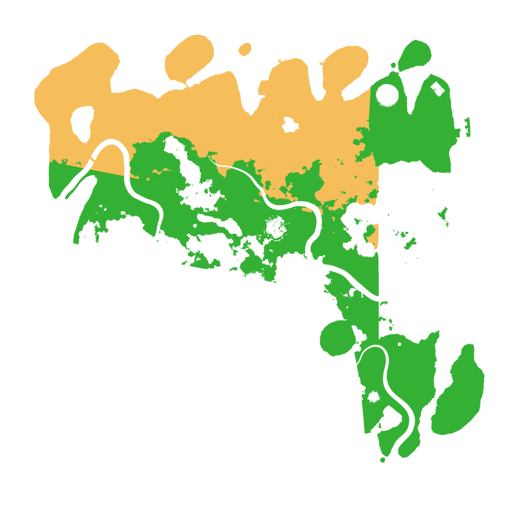 Biome Rust Map: Procedural Map, Size: 4000, Seed: 210297487