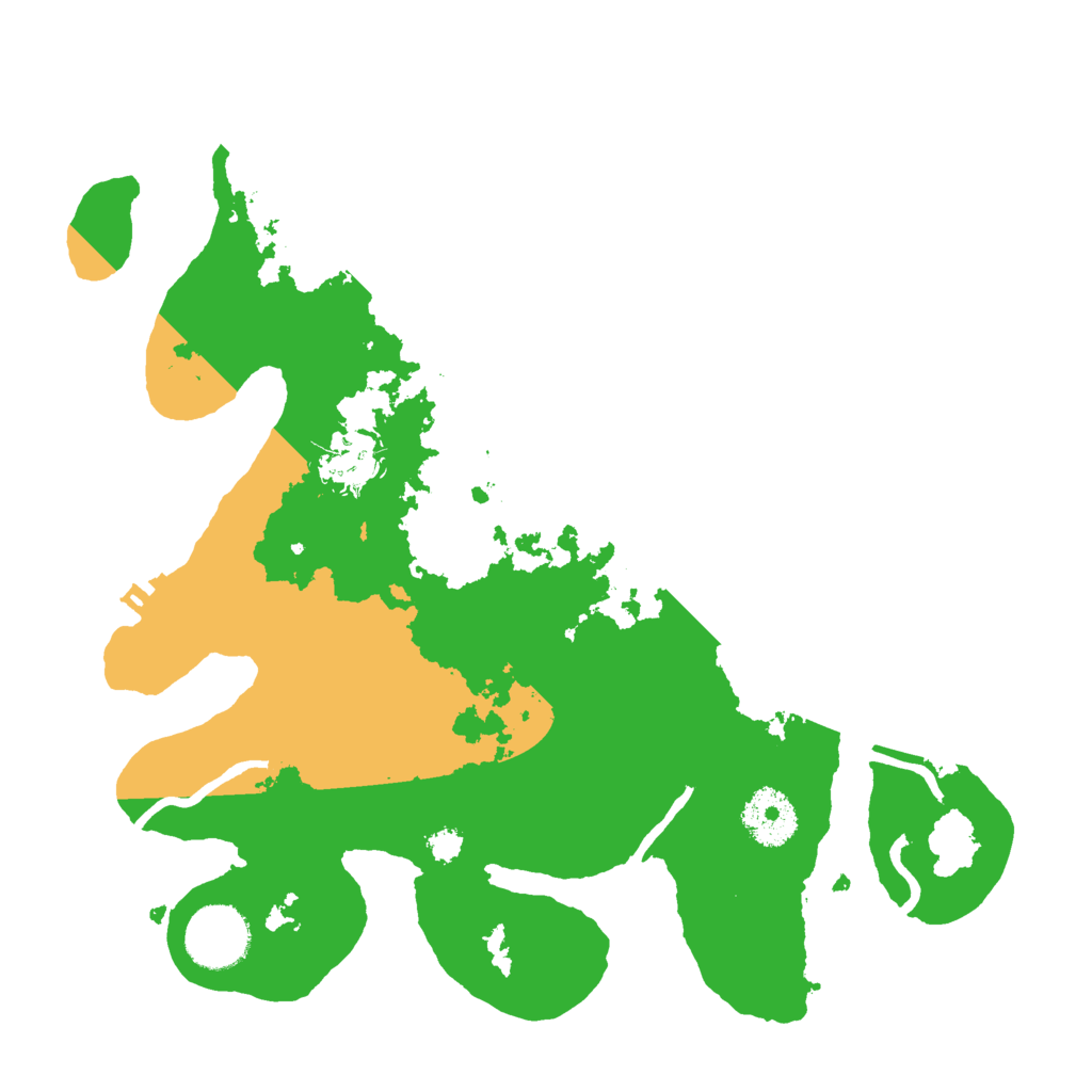 Biome Rust Map: Procedural Map, Size: 3000, Seed: 767726831