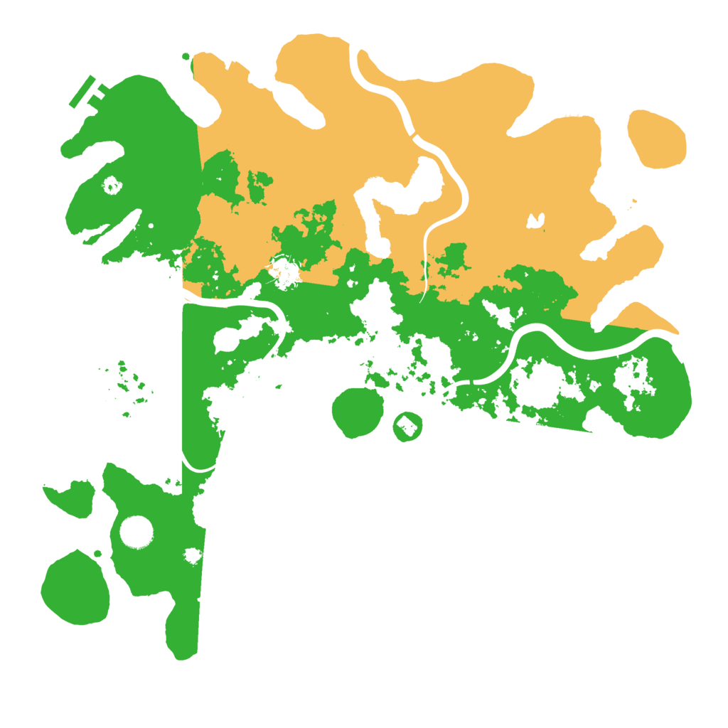 Biome Rust Map: Procedural Map, Size: 4000, Seed: 8879