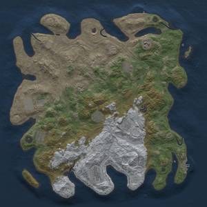 Thumbnail Rust Map: Procedural Map, Size: 4250, Seed: 1868305112, 18 Monuments