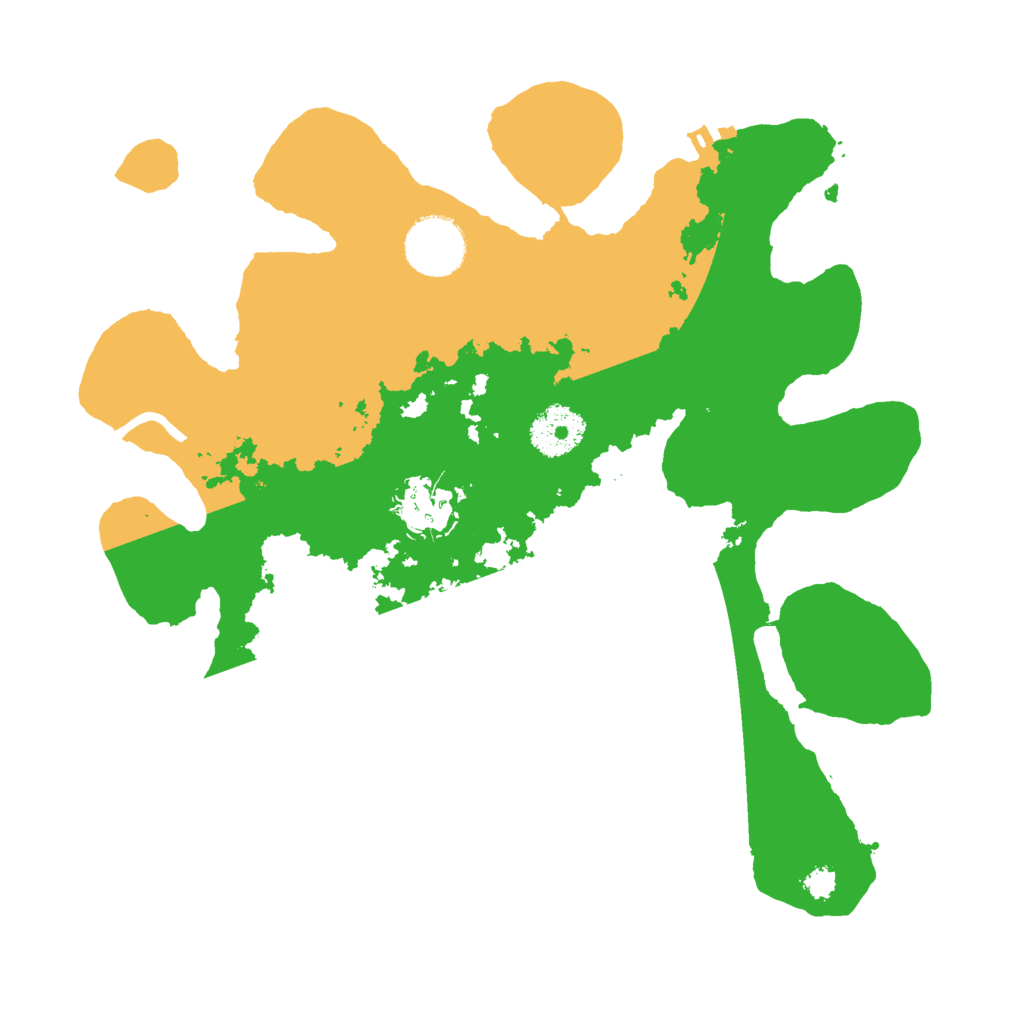 Biome Rust Map: Procedural Map, Size: 3000, Seed: 1198598313