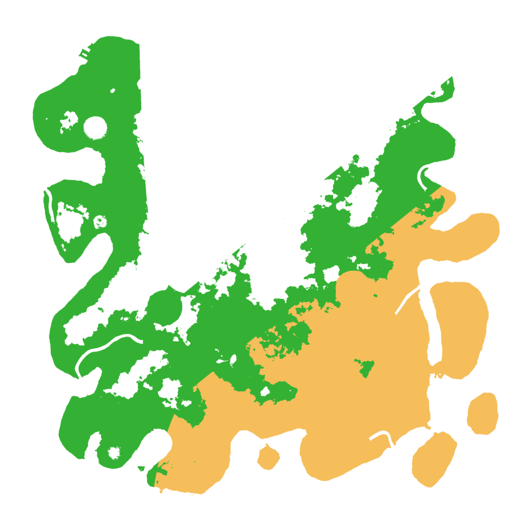 Biome Rust Map: Procedural Map, Size: 4000, Seed: 123356
