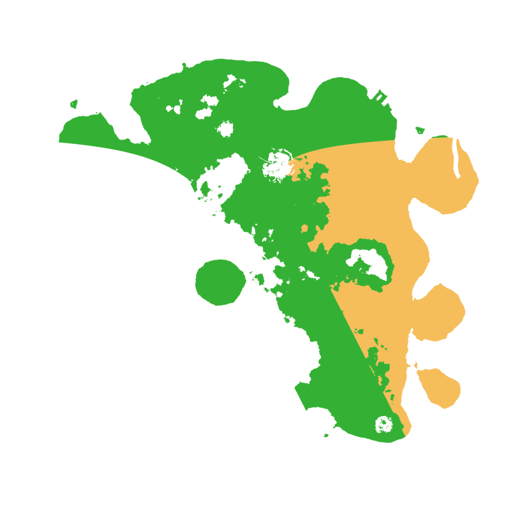 Biome Rust Map: Procedural Map, Size: 3000, Seed: 8961329