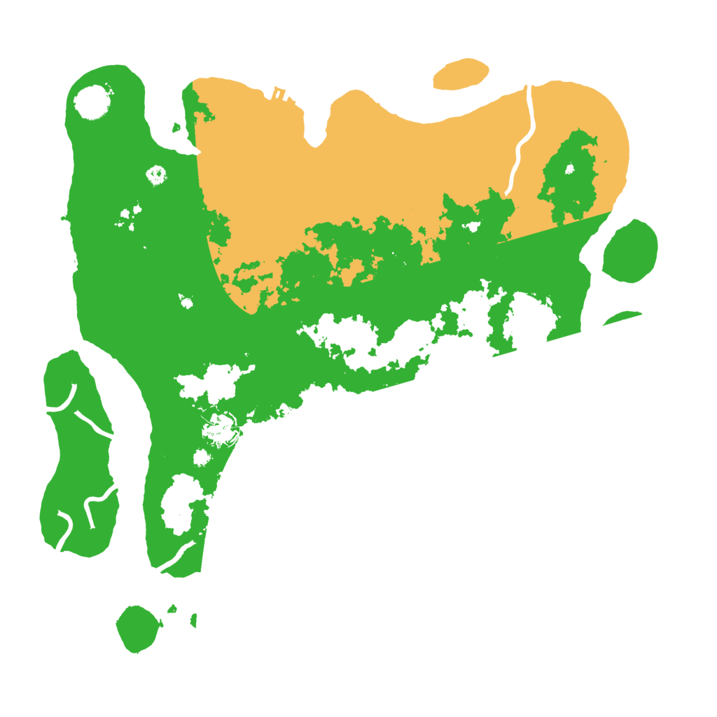 Biome Rust Map: Procedural Map, Size: 3850, Seed: 183625590