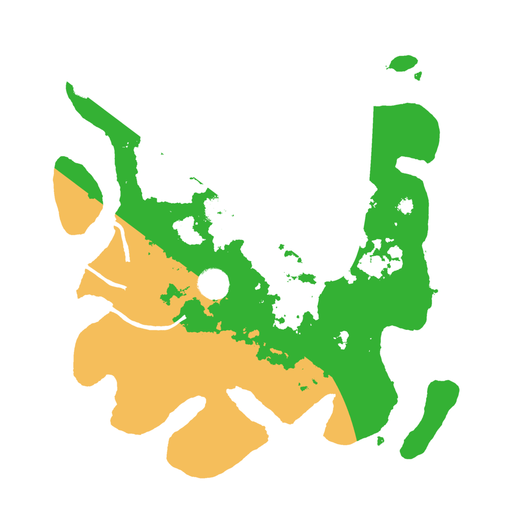 Biome Rust Map: Procedural Map, Size: 3000, Seed: 15156