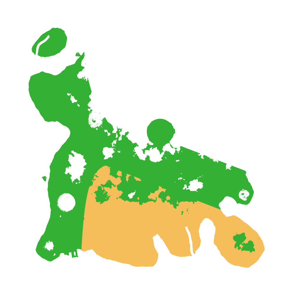 Biome Rust Map: Procedural Map, Size: 3000, Seed: 23120