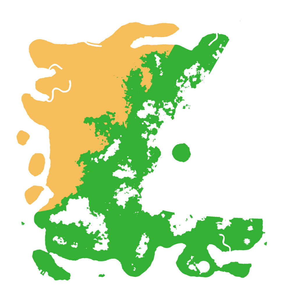 Biome Rust Map: Procedural Map, Size: 4500, Seed: 274936122