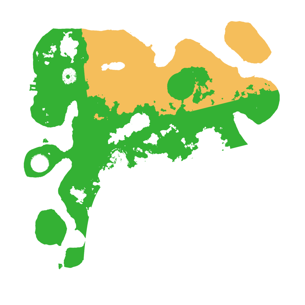 Biome Rust Map: Procedural Map, Size: 3000, Seed: 434921103