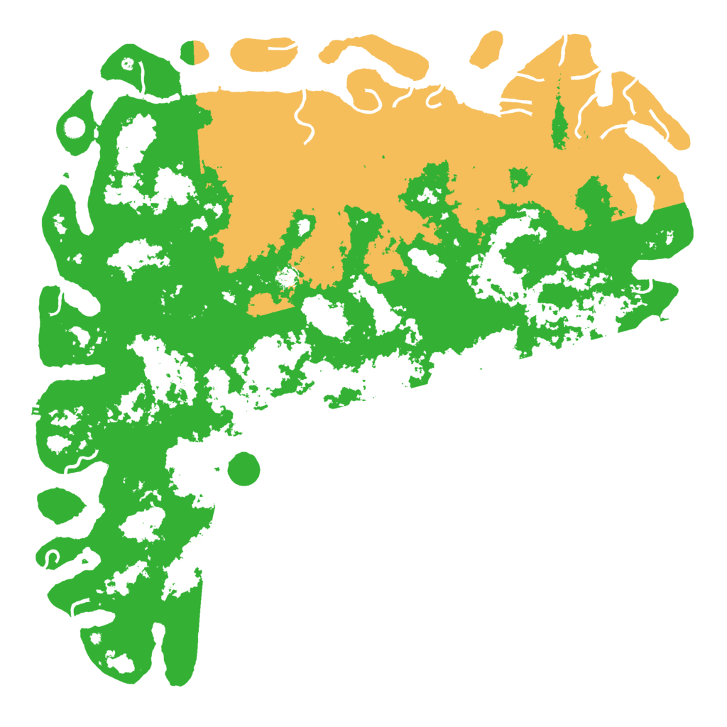 Biome Rust Map: Procedural Map, Size: 6000, Seed: 658880907