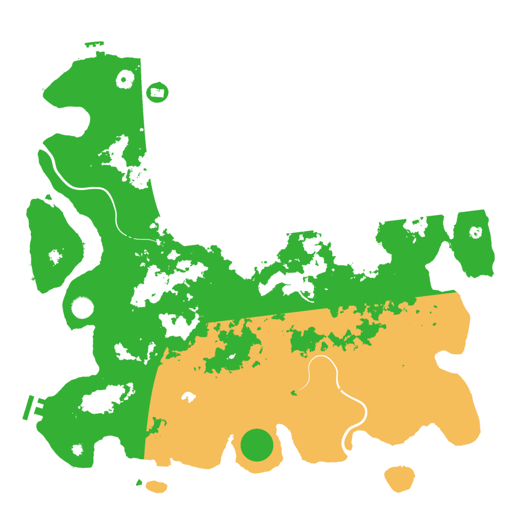 Biome Rust Map: Procedural Map, Size: 4250, Seed: 218934768