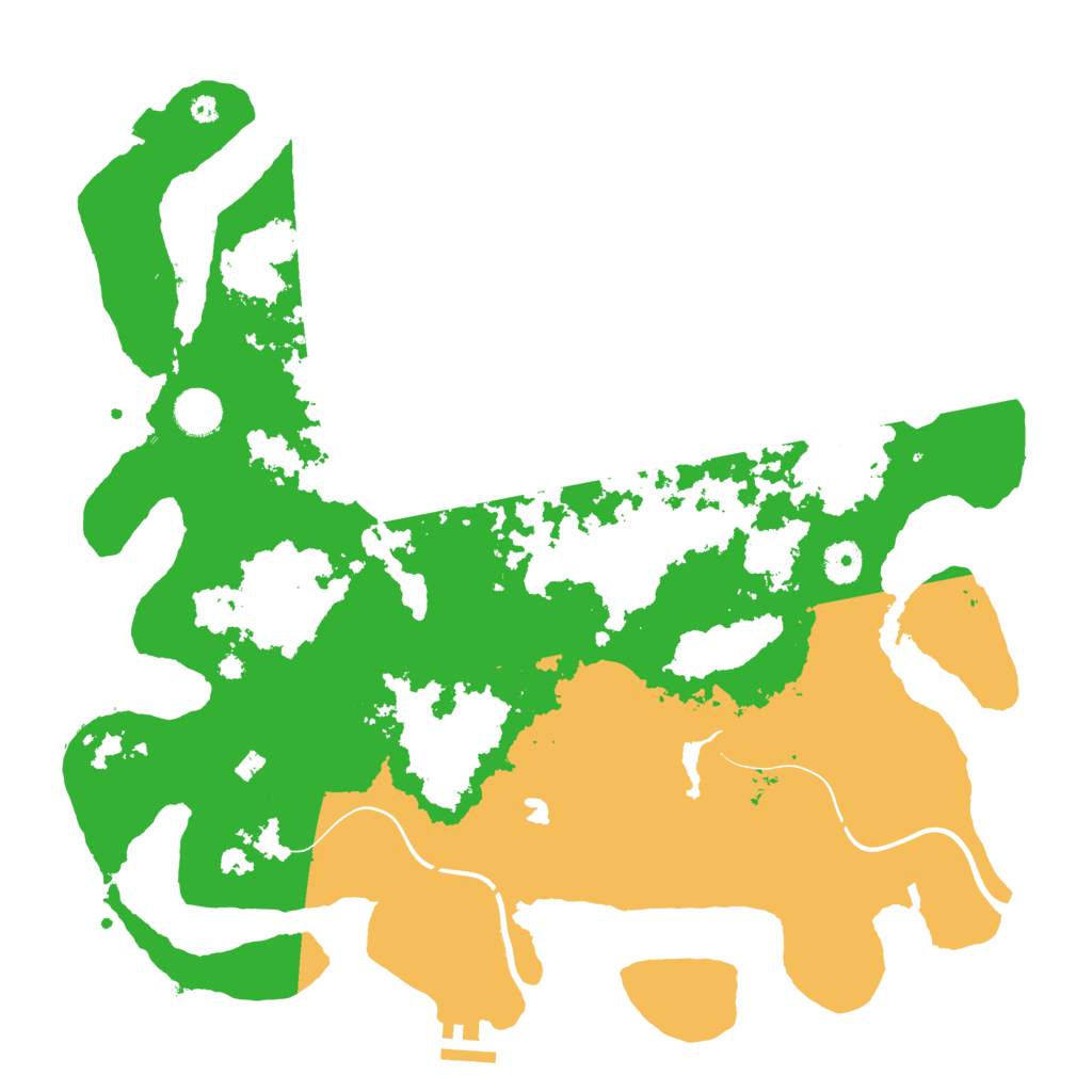Biome Rust Map: Procedural Map, Size: 4000, Seed: 1363425080