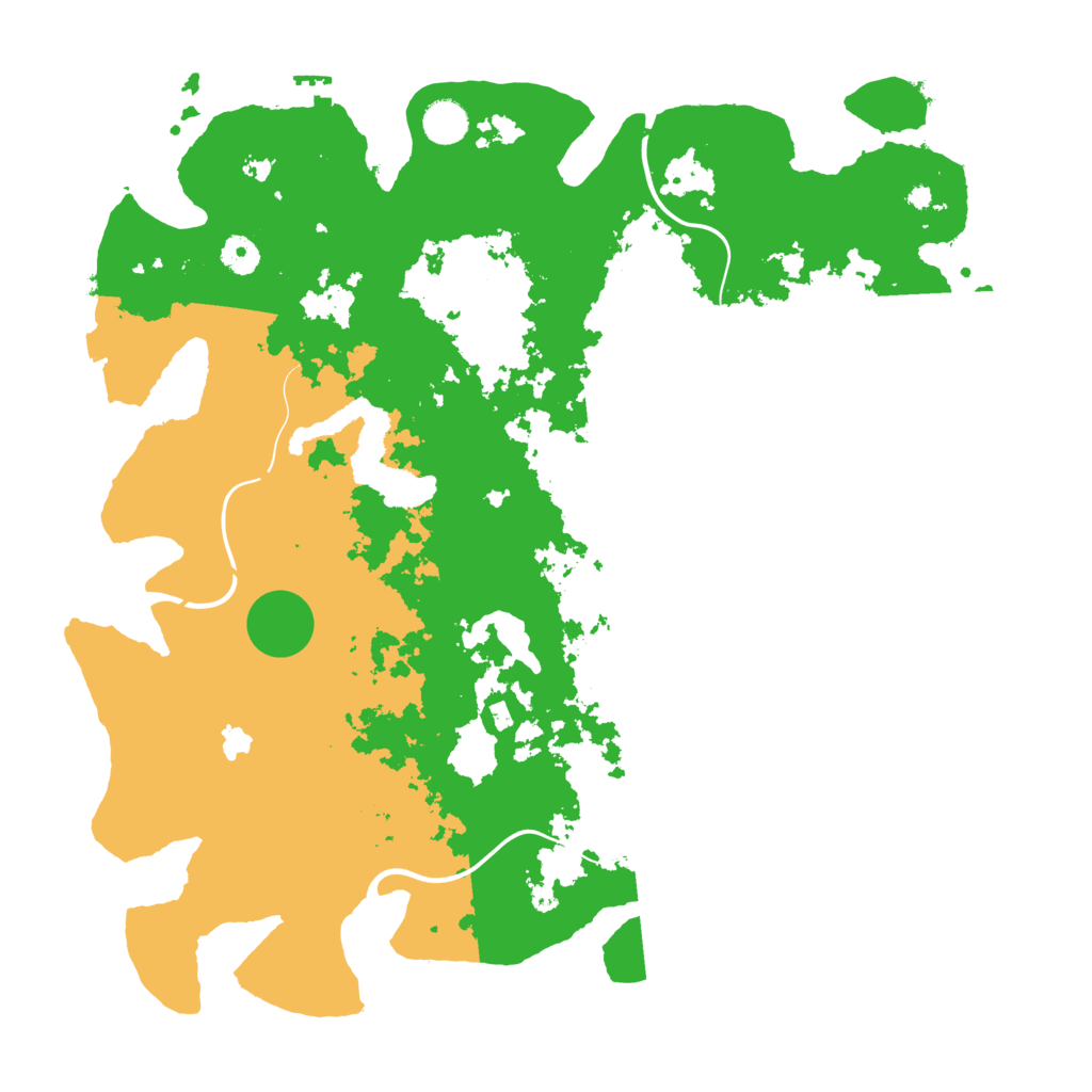 Biome Rust Map: Procedural Map, Size: 4300, Seed: 236