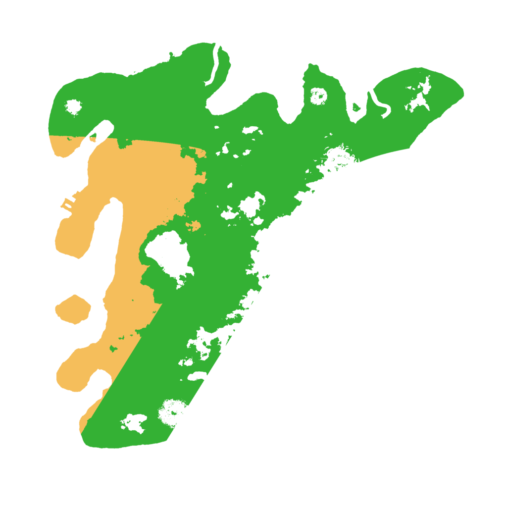 Biome Rust Map: Procedural Map, Size: 3000, Seed: 3716452