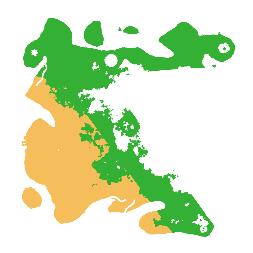 Biome Rust Map: Procedural Map, Size: 3500, Seed: 1471414728