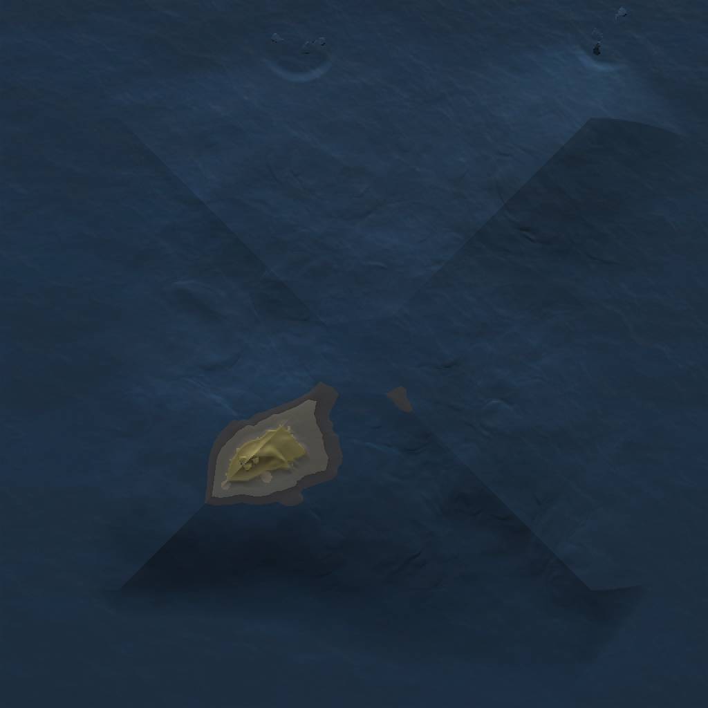 Rust Map: Procedural Map, Size: 1000, Seed: 97626405, 3 Monuments