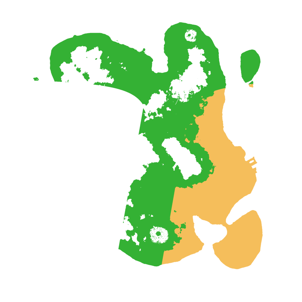 Biome Rust Map: Procedural Map, Size: 2567, Seed: 424663147