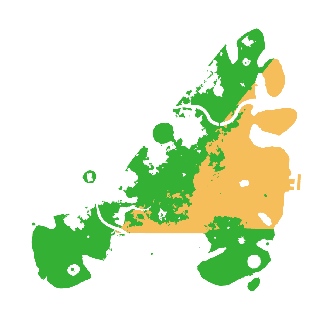 Biome Rust Map: Procedural Map, Size: 4000, Seed: 498855508