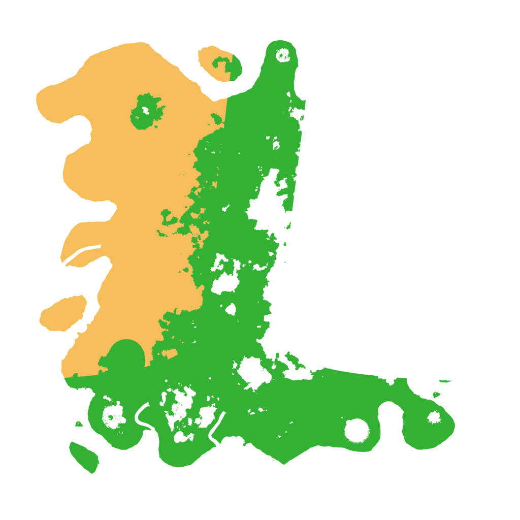 Biome Rust Map: Procedural Map, Size: 3800, Seed: 157