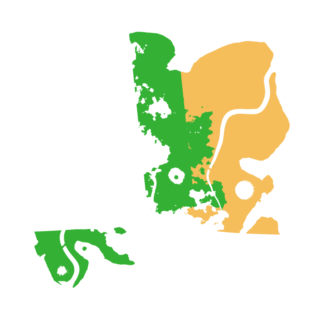 Biome Rust Map: Procedural Map, Size: 3000, Seed: 1180333291