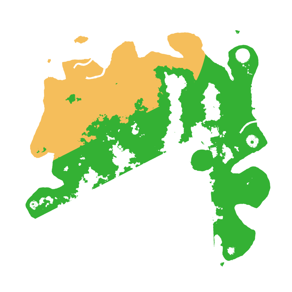 Biome Rust Map: Procedural Map, Size: 3600, Seed: 20905