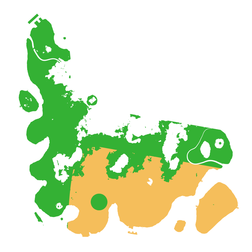 Biome Rust Map: Procedural Map, Size: 4000, Seed: 713868408