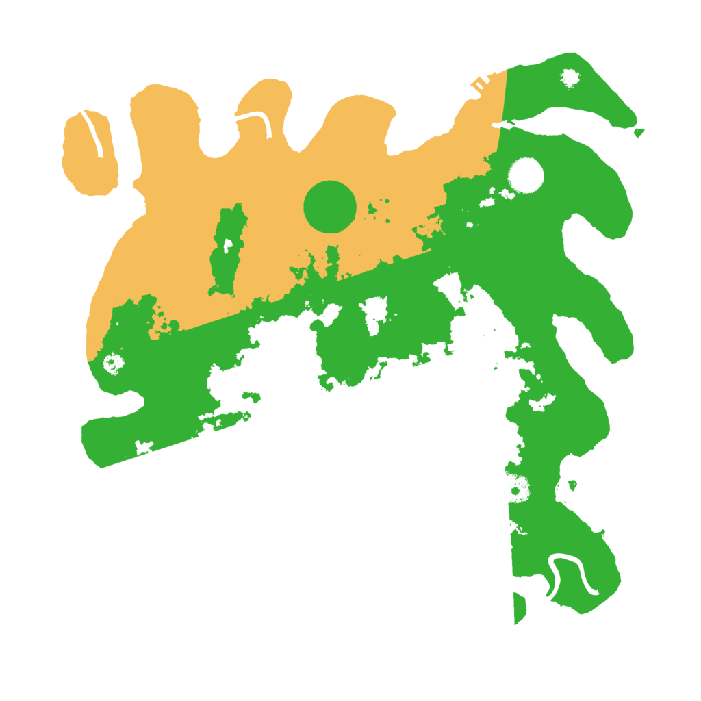 Biome Rust Map: Procedural Map, Size: 3500, Seed: 1637037262