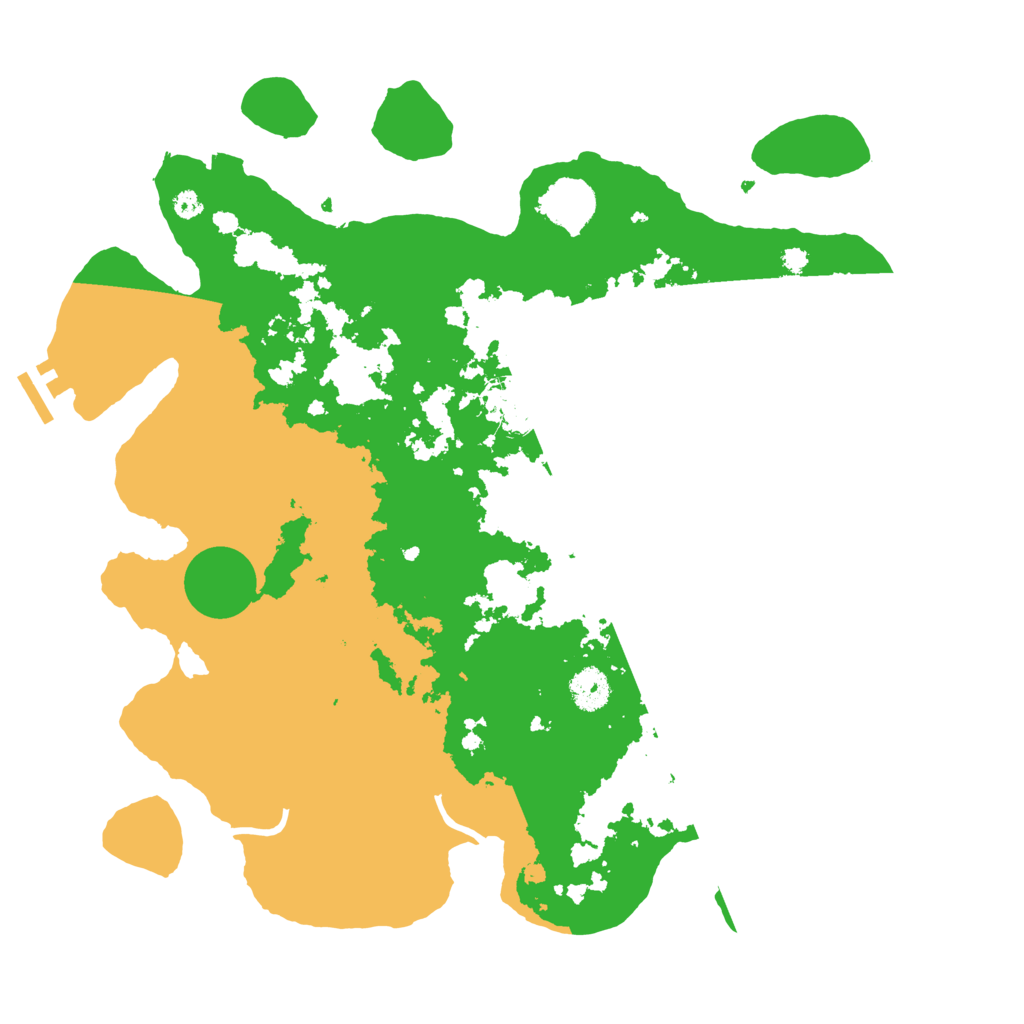 Biome Rust Map: Procedural Map, Size: 3750, Seed: 9977555