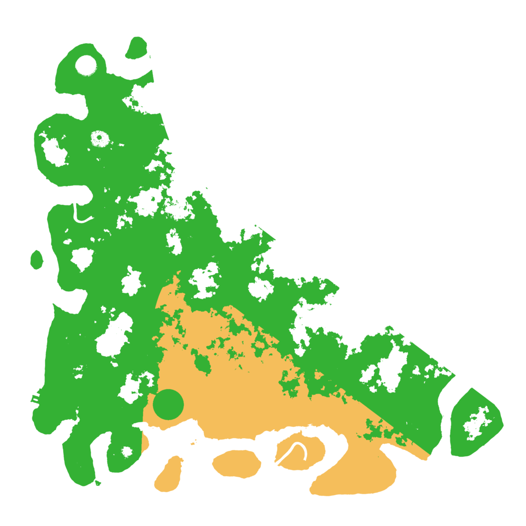 Biome Rust Map: Procedural Map, Size: 4500, Seed: 10799