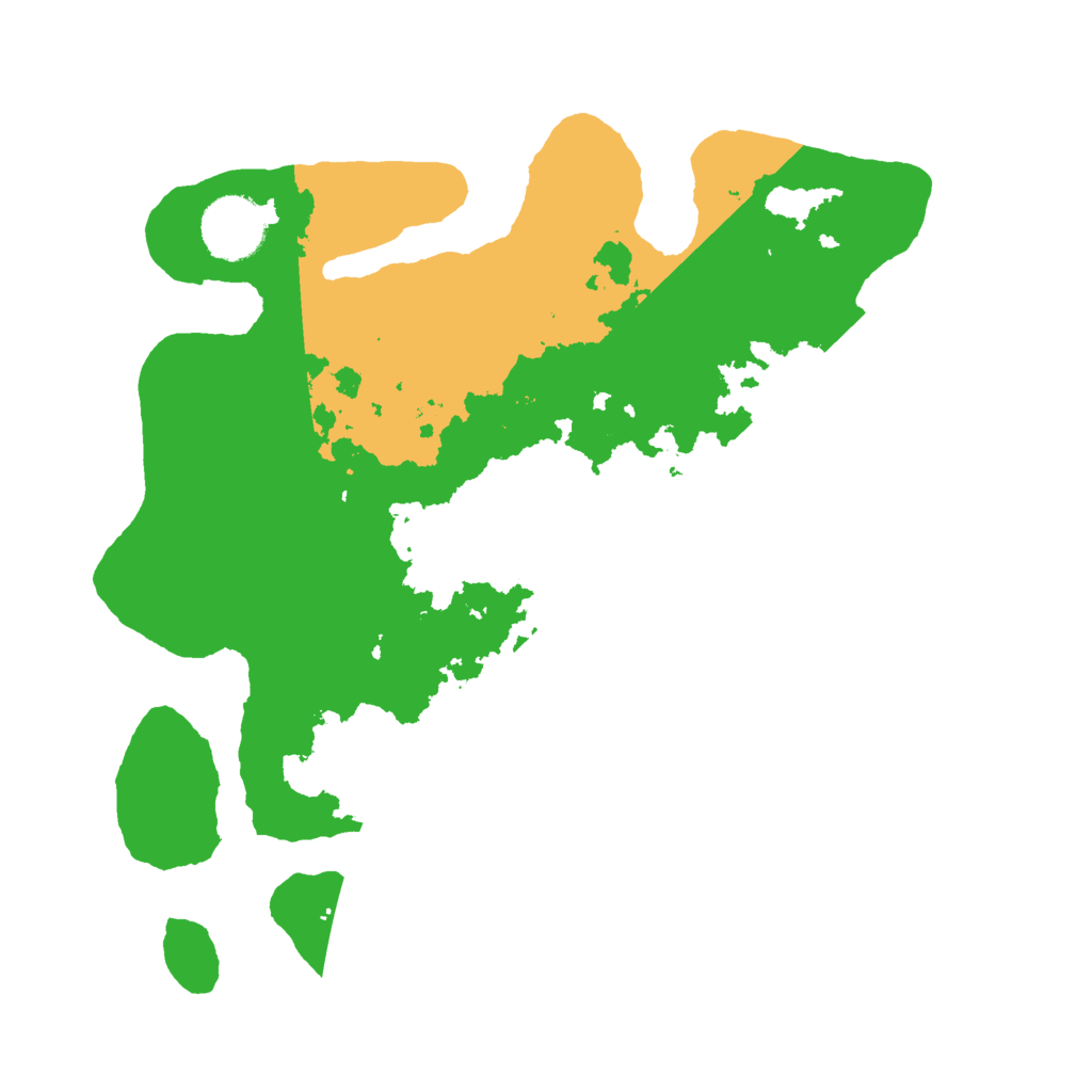 Biome Rust Map: Barren, Size: 3000, Seed: 1344958894