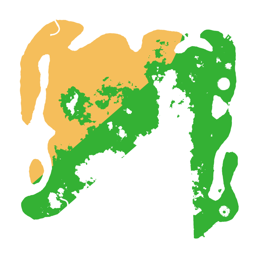 Biome Rust Map: Procedural Map, Size: 3750, Seed: 2091286203