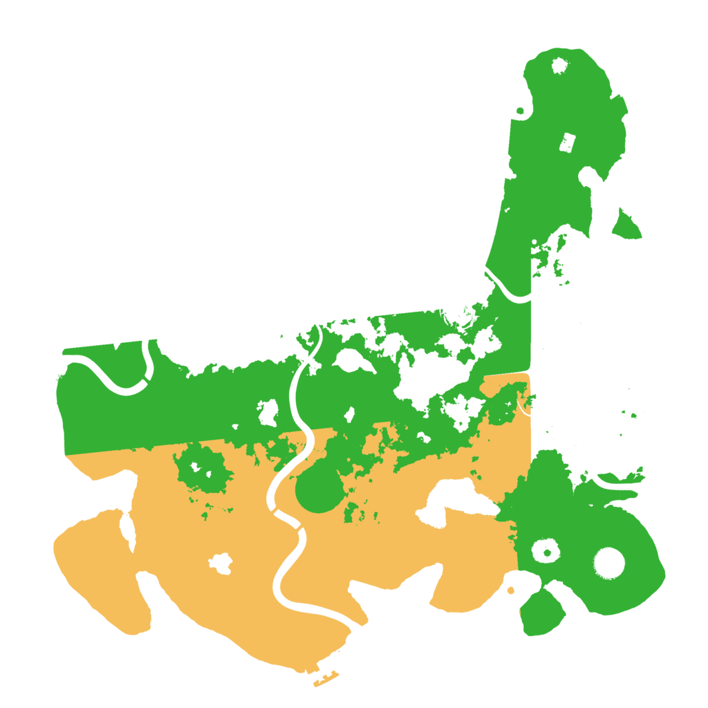 Biome Rust Map: Procedural Map, Size: 4000, Seed: 241790791
