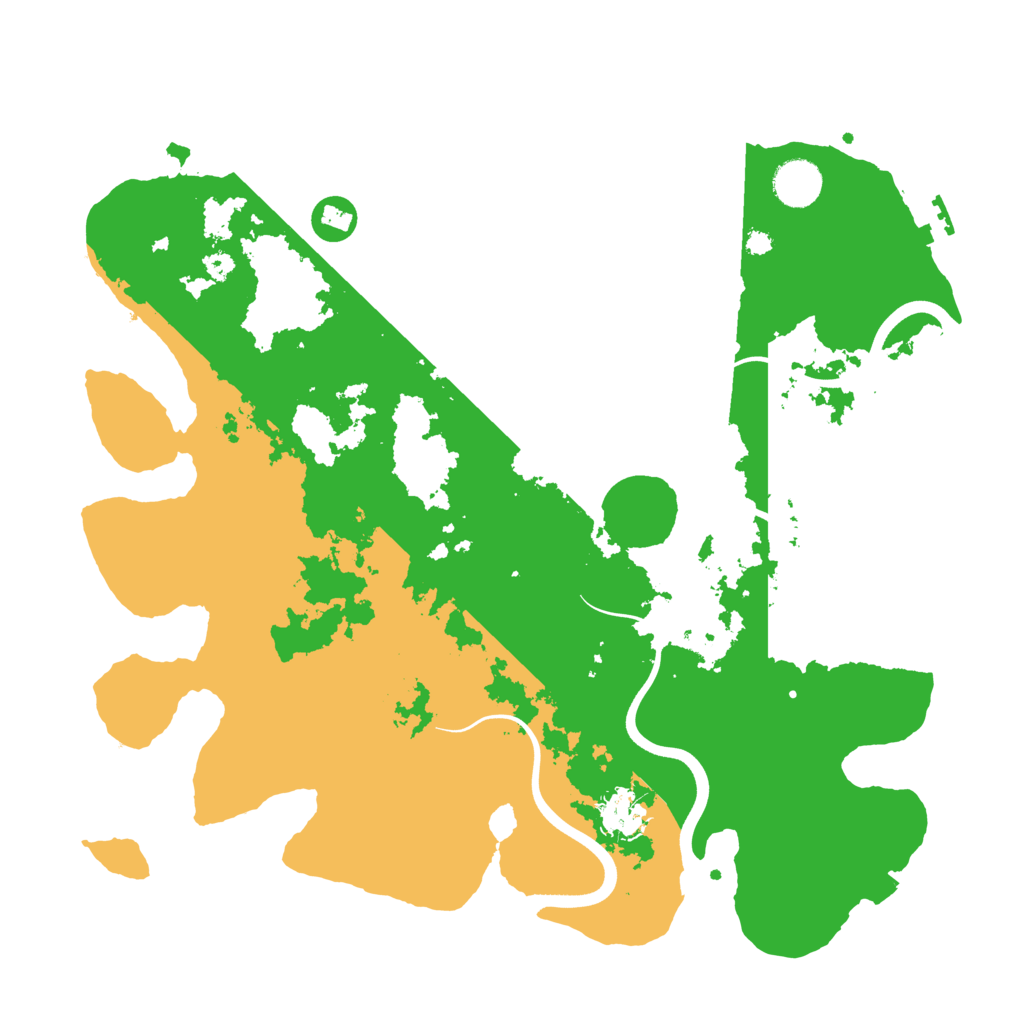 Biome Rust Map: Procedural Map, Size: 3750, Seed: 1929905355