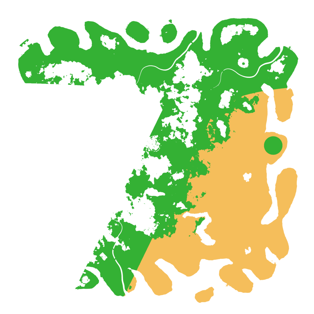 Biome Rust Map: Procedural Map, Size: 4500, Seed: 330