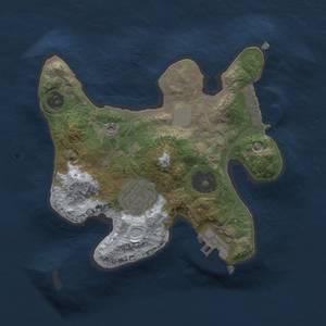 Thumbnail Rust Map: Procedural Map, Size: 2000, Seed: 348931480, 6 Monuments