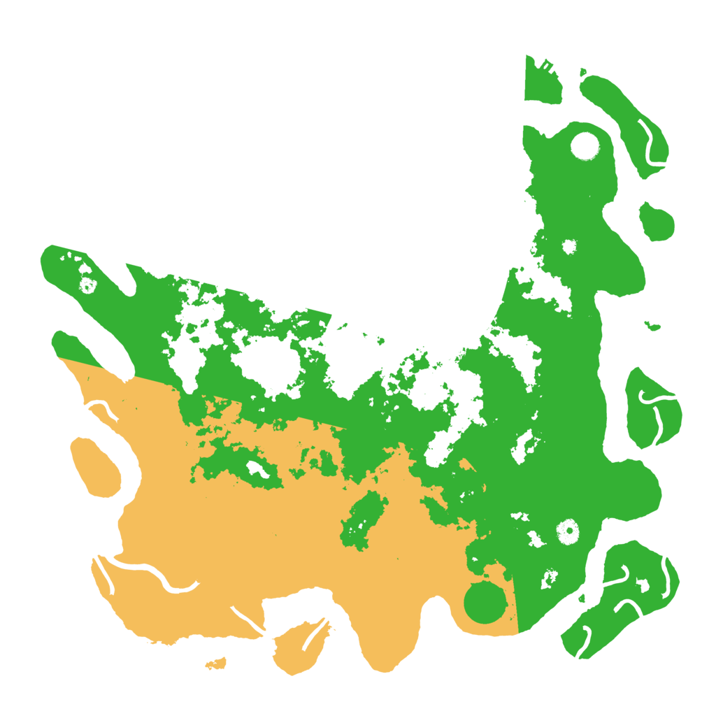 Biome Rust Map: Procedural Map, Size: 4500, Seed: 1796732539